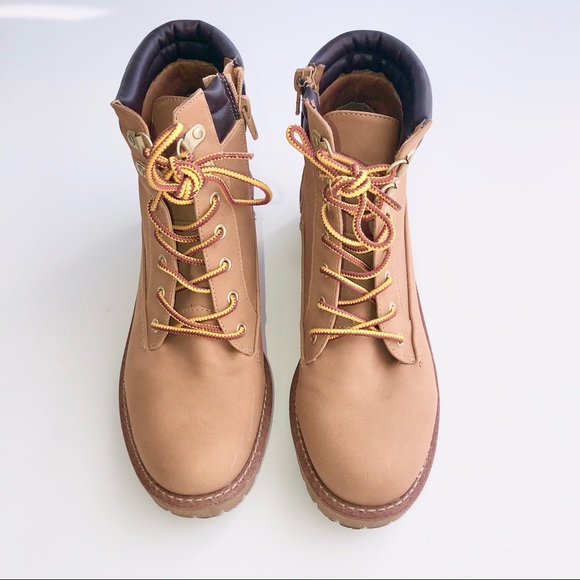 Work Boot style ankle boots, 2” heel, women’s size 7.5 - Picture 5 of 7